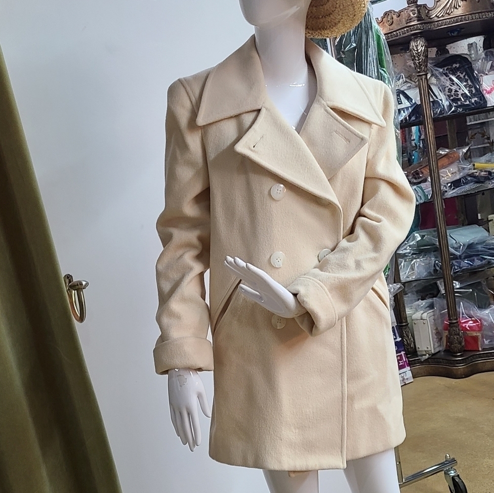 Ivory Wool Coat